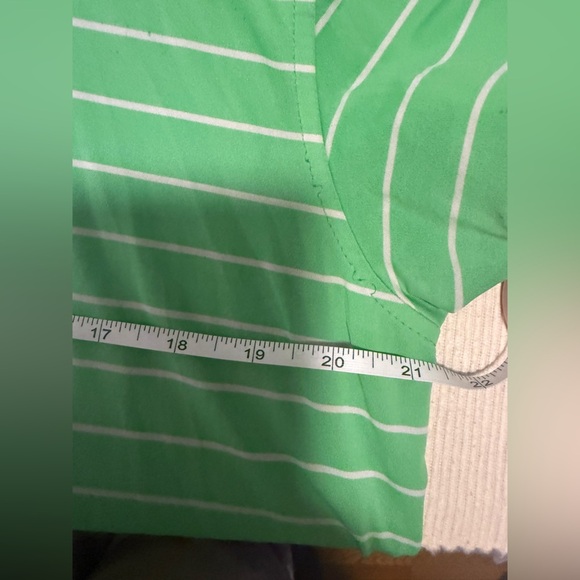 Peter Millar Green Polo Sporty Stripes Medium - Picture 4 of 6